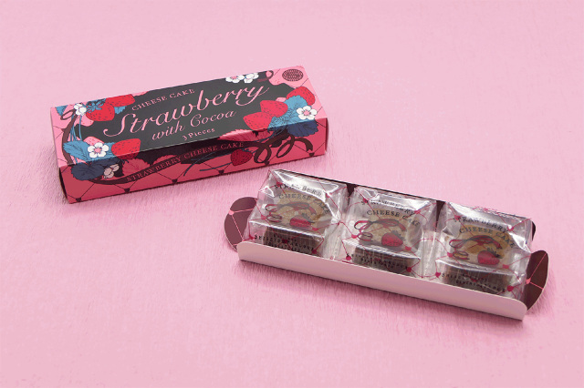 いちごチーズケーキwithココア