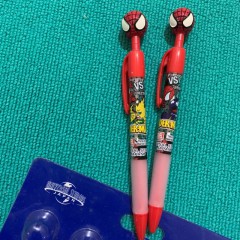 大阪のおみやげ USJ スパイダーマン ボールペンセット5本セット