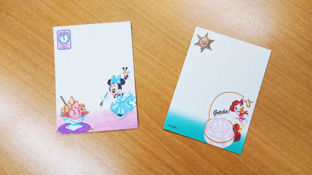 切り取れるメモ帳 千葉土産 東京ディズニーリゾート メモ帳セット のクチコミと投稿写真 おみやげニッポン