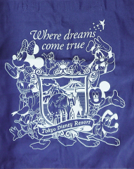 投稿写真 TDR トートバッグ Where dreams come t