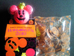 千葉のおみやげ TDR ハロウィーン2010 オレンジ風味ココアクッキー