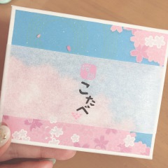 京都のおみやげ こたべ 桜餅