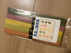 奈良のおみやげ 森栄進堂 野菜三輪素麺