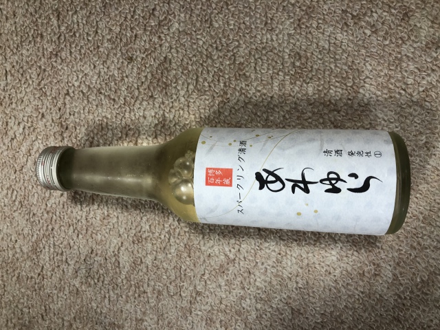 スパークリング清酒　あわゆら